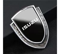 PartyUnix Stemmi 3D per Isuzu D-Max D Max Dmax I II WFR Van NFR ATV Trooper Auto Laterale Adesivo Decorazioni e Bagagliaio Decalcomania Logo Metallo Distintivo,B