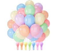 PartyWoo Palloncini Pastello, 50 Pezzi da 12 Pollici per Ghirlanda o Arco - Decorazione Feste e Compleanno