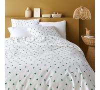 Parure 50% cotone riciclato, federa quadrata, Scacco verde Altro 200 x 200 cm
