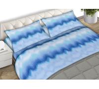 Parure Completo Lenzuola Puro Cotone Letto Singolo e Matrimoniale Varie Fantasie