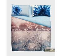 PARURE COPRIPIUMINO BASSETTI 100% COTONE MATRIMONIALE SINGOLO PIAZZA E MEZZA