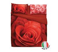 Parure Copripiumino Bassetti Matrimoniale Linea IMAGE 100% Cotone Made in Italy