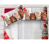 Parure Copripiumino Coppia Federe Letto 100% Cotone Sogni D'oro Disegno Bergen