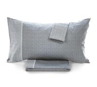 Parure copripiumino Crono Novia matrimoniale singolo piazza e mezza cotone 100%