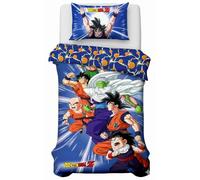 Parure Copripiumino Dragonball Z letto singolo sacco una piazza 155x200cm cotone