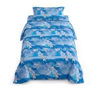 Parure Copripiumino Frozen Elsa Olaf Disney letto singolo 100% cotone