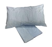 Parure Copripiumino Happidea Matrimoniale Made In Italia Whisper Celeste