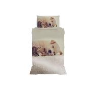 Parure Copripiumino in microfibra con stampa digitale GOODNIGHT, Lilli, Singolo