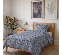 Parure Copripiumino KARMA Letto Piazza e Mezza 100% Poliestere lavorato in Italia - Set Copripiumino Sacco 200x200 cm + Patella e Federa 50x80 cm con Patella - ELITE