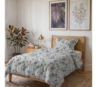 Parure Copripiumino KARMA Letto Piazza e Mezza 100% Poliestere lavorato in Italia - Set Copripiumino Sacco 200x200 cm + Patella e Federa 50x80 cm con Patella - RAMAGE