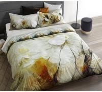 Parure Copripiumino Matrimoniale Caldo Cotone Floreale DIGITALE Flanella Cogal