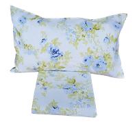 Parure copripiumino matrimoniale in microfibra stampata Sacco piumone + 2 federe