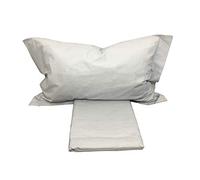 Parure Copripiumino Matrimoniale Percalle 100% Cotone Laura Biagiotti Grigio Perla