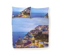 Parure Copripiumino Matrimoniale Stampa Digitale Amalfi Happidea Collage