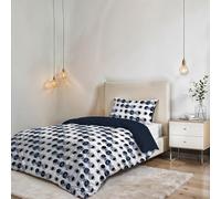 Parure Copripiumino NO STIRO FANTASY - prodotto in Italia - Set Copripiumino - Letto Singolo, Microfibra - Sacco 150x200 cm + Patella e Federa 50x80 cm - Optical