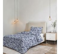 Parure Copripiumino NO STIRO KARMA - prodotto in Italia - Set Copripiumino - Letto Singolo, Microfibra - Sacco 150x200 cm + Patella e Federa 50x80 cm - ELITE