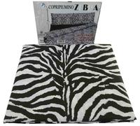 Parure copripiumino sacco cotone con federe ZEBRA