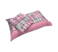 Parure Copripiumino Singola Biancaluna Tessuto Puro Cotone Tobias Rosa