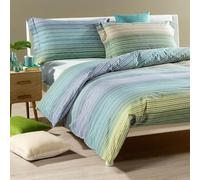 Parure Copripiumino Singolo Caleffi Iride Laguna