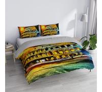 Parure copripiumino stampa digitale Sogni d’Autore, SD32, Matrimoniale