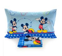 Parure Copripiumino Topolino singolo Disney Mickey Mouse letto 1 piazza 155x200