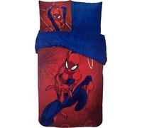Parure da letto Spiderman 140 x 200 - Copripiumino Spiderman 100% cotone (C)