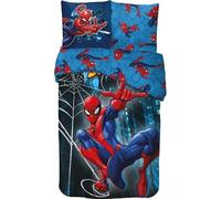 Parure da letto Spiderman 140 x 200 - Copripiumino Spiderman 100% cotone (E)
