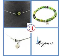 Parure Gioielli Braccialetto Collana 2 Perle Giada Nefrite Da Xiuyan Chine. UK P