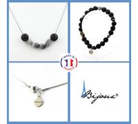 Parure Gioielli Braccialetto Collana Perle Occhio di Falco D'Africa Sud Taglia,