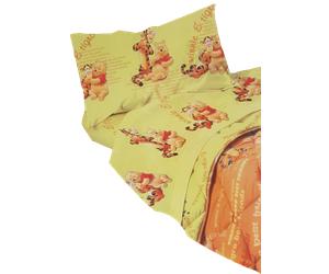 Parure lenzuola singole piazza e mezza Disney Caleffi Cars Pooh Mickey Paperino