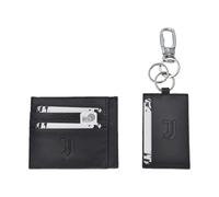 Parure Portacarte di credito e Portachiavi 100% Pelle - JUVENTUS 133446
