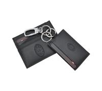 Parure Portacarte di credito e Portachiavi 100% Pelle - MILAN 143446