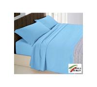 Parure Sacco Copripiumino Una Piazza Made in Italy Puro Cotone di Percalle BORDE