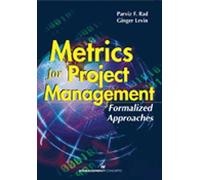 Parviz F Rad Ginger Levin Metrics for Project Management (Tascabile)