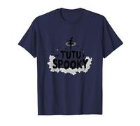 PAS de Boo-Ree: Tutu Spooky Ballet Costume di Halloween Maglietta, Uomo, Navy, L