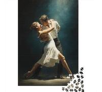 Pas de Deux Jigsaw Una Coppia Puzzle in Legno 1000Pcs Collection Divertimento Per Adulti Rilassamento E Intelligence Puzzle 1000pcs (75x50cm)