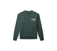 Pas De Monaco Felpa 'FLORALE' verde / colori misti Uomo Pas De Monaco XL