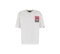 Pas De Monaco Maglietta 'Wrapper' grigio chiaro / rosso / nero / offwhite Uomo - Abbigliamento - Maglie e T-shirt - T-shirt Pas De Monaco S