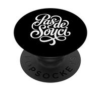 Pas de Souci Francese No Worries Spensierato Francofilo PopSockets PopGrip Adesivo