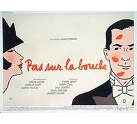 Pas Sur La Bouche Poster Originale Del Film