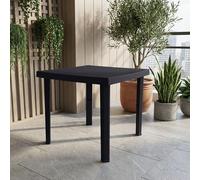 Pas Tavolo da Giardino Quadrato 80x80 cm Antracite Figaro