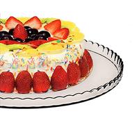 Pasabahce 10345 - Piatto per torta, 32,2 cm, colore: Trasparente