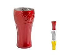 Pasabahce 2931900, Coca Cola Bicchiere Colori Assortiti, Oro, Rosso e Silver, cl37