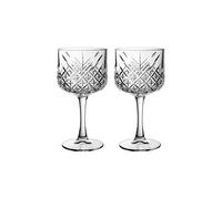 Pasabahce, 440237, bicchieri da cocktail "Timeless", design in cristallo, altezza ca. 20 cm, set da 2, vetro
