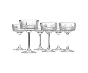 Pasabahce 471726 Elysia Confezione 6 Coppe Champagne, Vetro, Cl 26