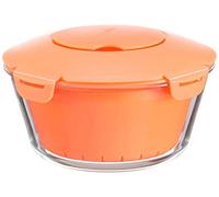 PASABAHCE Cuociriso Microonde Zest Coperchio Arancio Lt 2,2