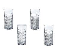 Set 4 Bicchieri Timeless Cocktail Long Drink 36,5 cl in Vetro - Pasabahce