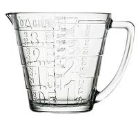 Pasabahce 55172 Basic Brocca Vetro Graduata, 1.13 lt