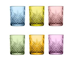 PASABAHCE 5877606 6 Bicchieri Timeless Liquore, Colori Assortiti, Cl 06