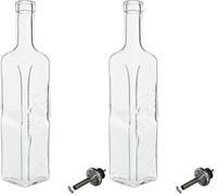 Pasabahce 80229 Oliera Vetro, 0.5 lt (Confezione da 2)